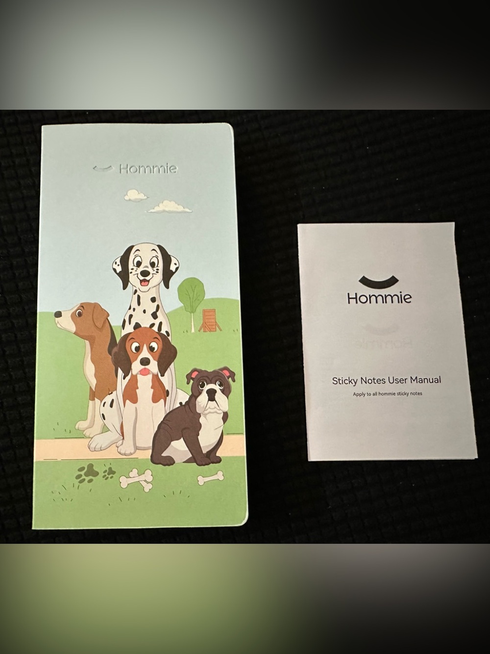 Hommie Dog Sticky Notes - N w/o T